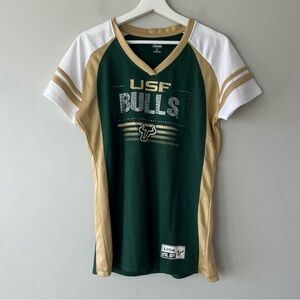KA for Her Knights Apparel USF University of South Florida Bull Jersey Medium